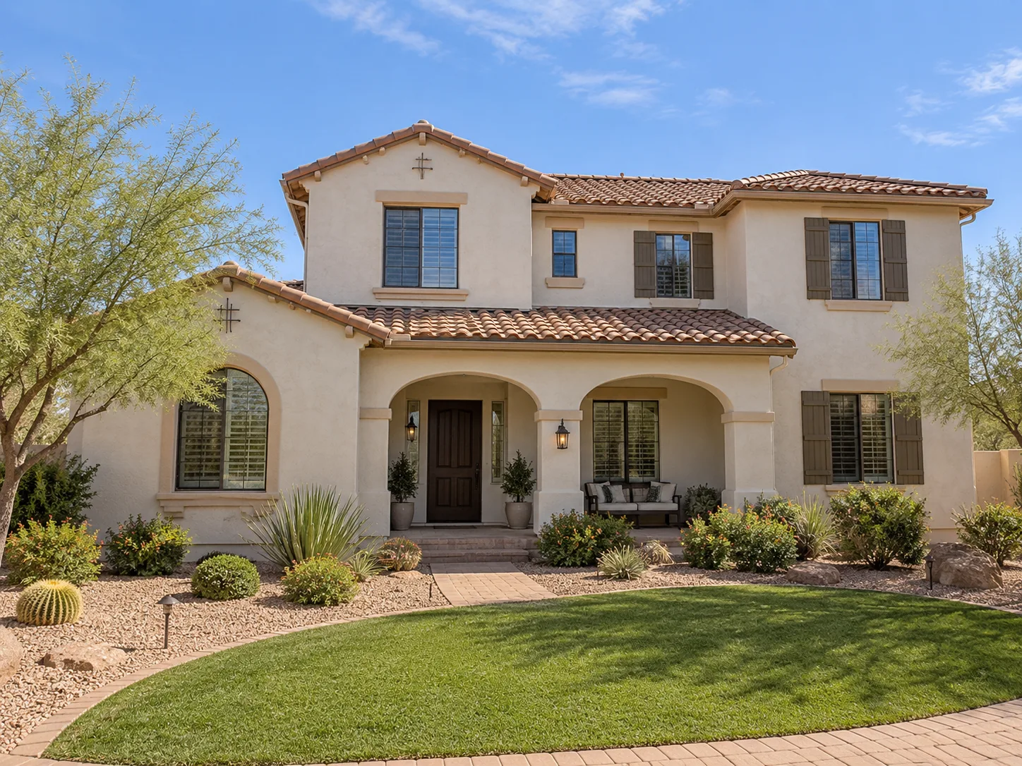 Representative desert-region home exterior in Arizona