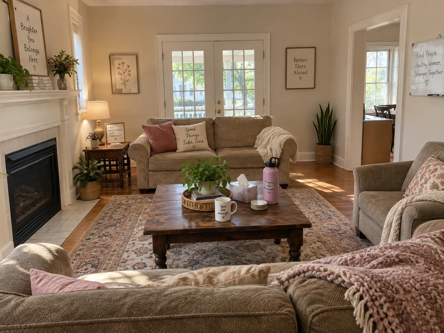 Representative welcoming shared living space in South Carolina