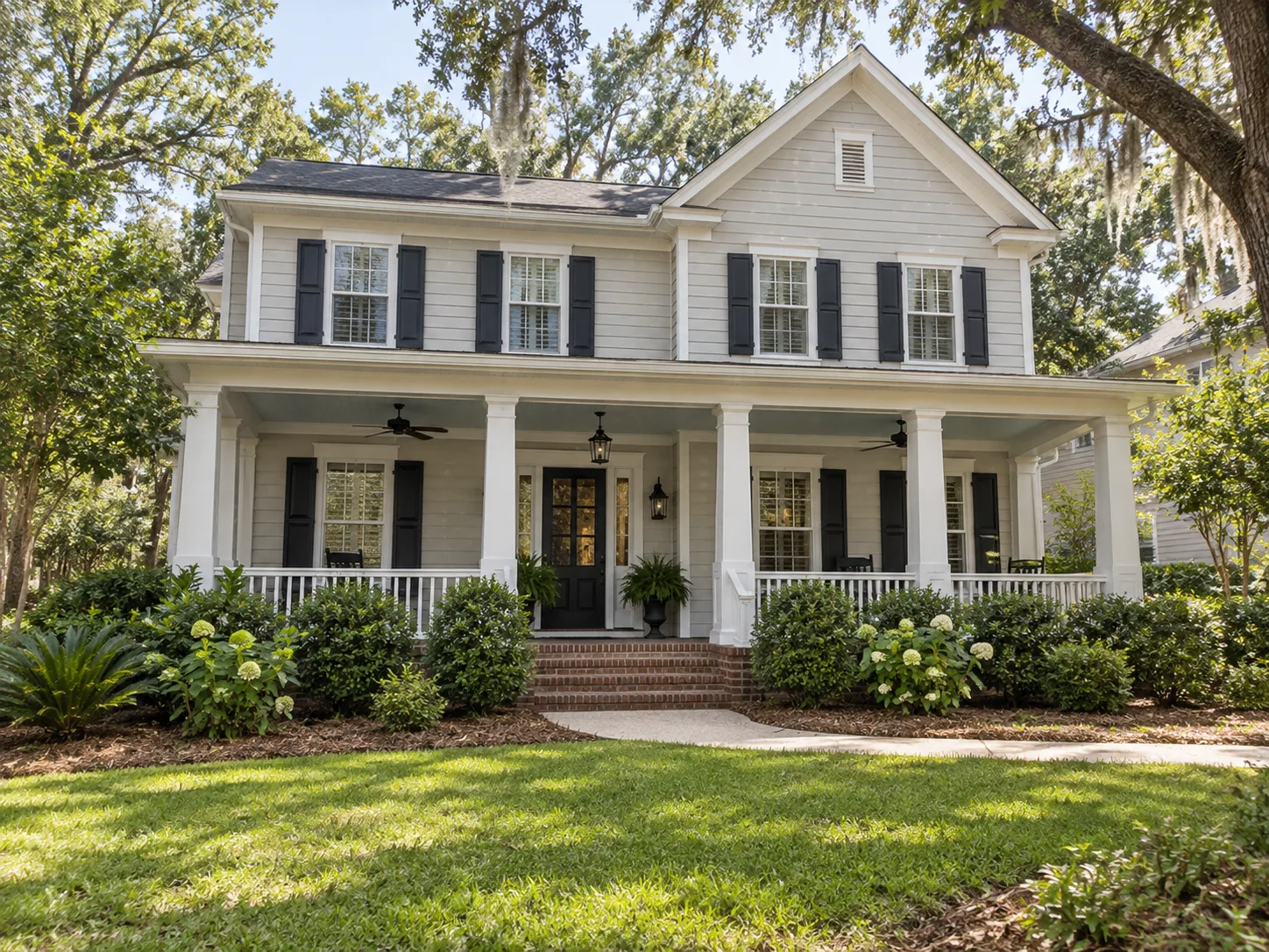 Representative Southern recovery-housing exterior in Columbia, South Carolina