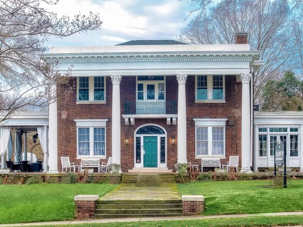 Exterior of the Gastonia recovery home
